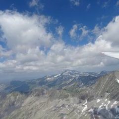 Flugwegposition um 10:39:38: Aufgenommen in der Nähe von Gemeinde Obervellach, 9821, Österreich in 2868 Meter